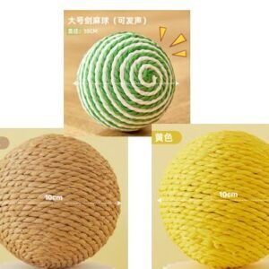 Pelota forrada en yute