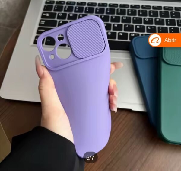 Cases para Iphone de Silicona Cubre Cámara - Imagen 3