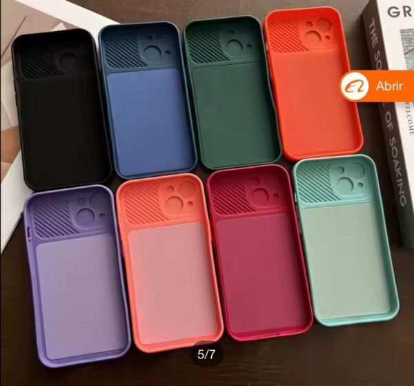 Cases para Iphone de Silicona Cubre Cámara - Imagen 4