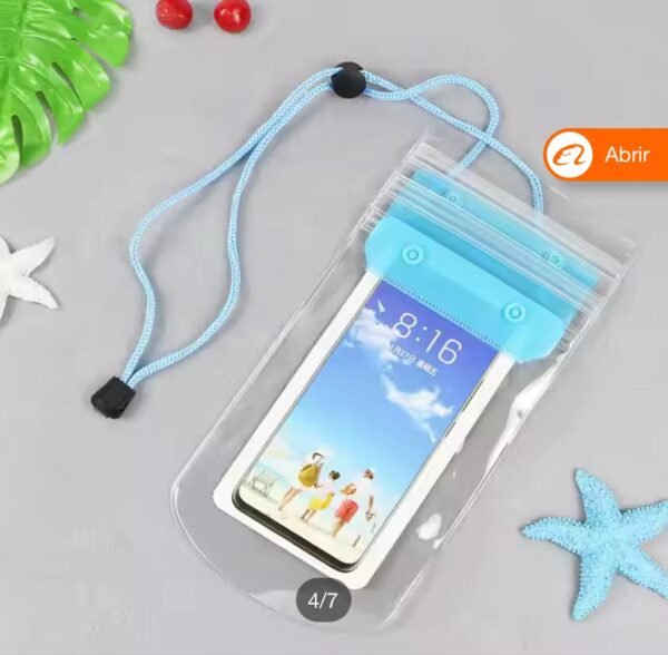 Funda Impermeable Transparente PVC con Pantalla Táctil - Imagen 4