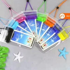 Funda Impermeable Transparente PVC con Pantalla Táctil