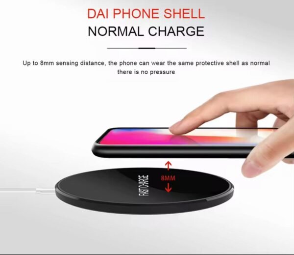Cargador por contacto circular (Iphone y Samsung) - Imagen 3
