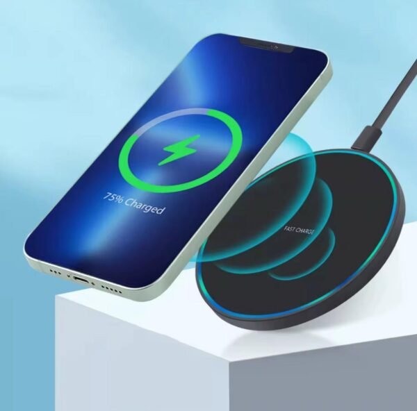 Cargador por contacto circular (Iphone y Samsung)